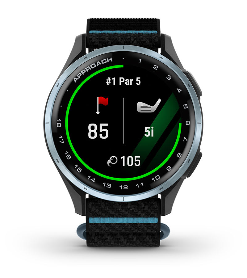 Garmin Approach J1 — temporizador de ritmo de juego