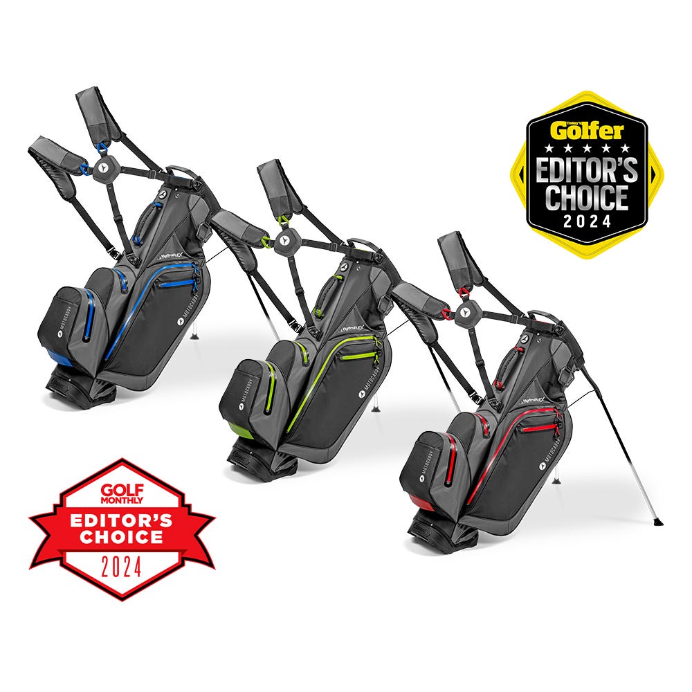 Correa de transporte doble y comodidad de la almohadilla de cadera Motocaddy HydroFLEX