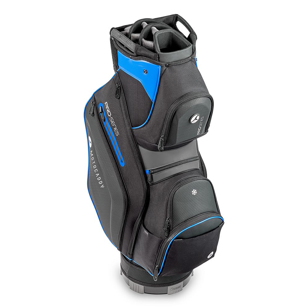 Bolsa de carro Motocaddy Pro-Series 2025 – nueve amplios bolsillos y almacenamiento