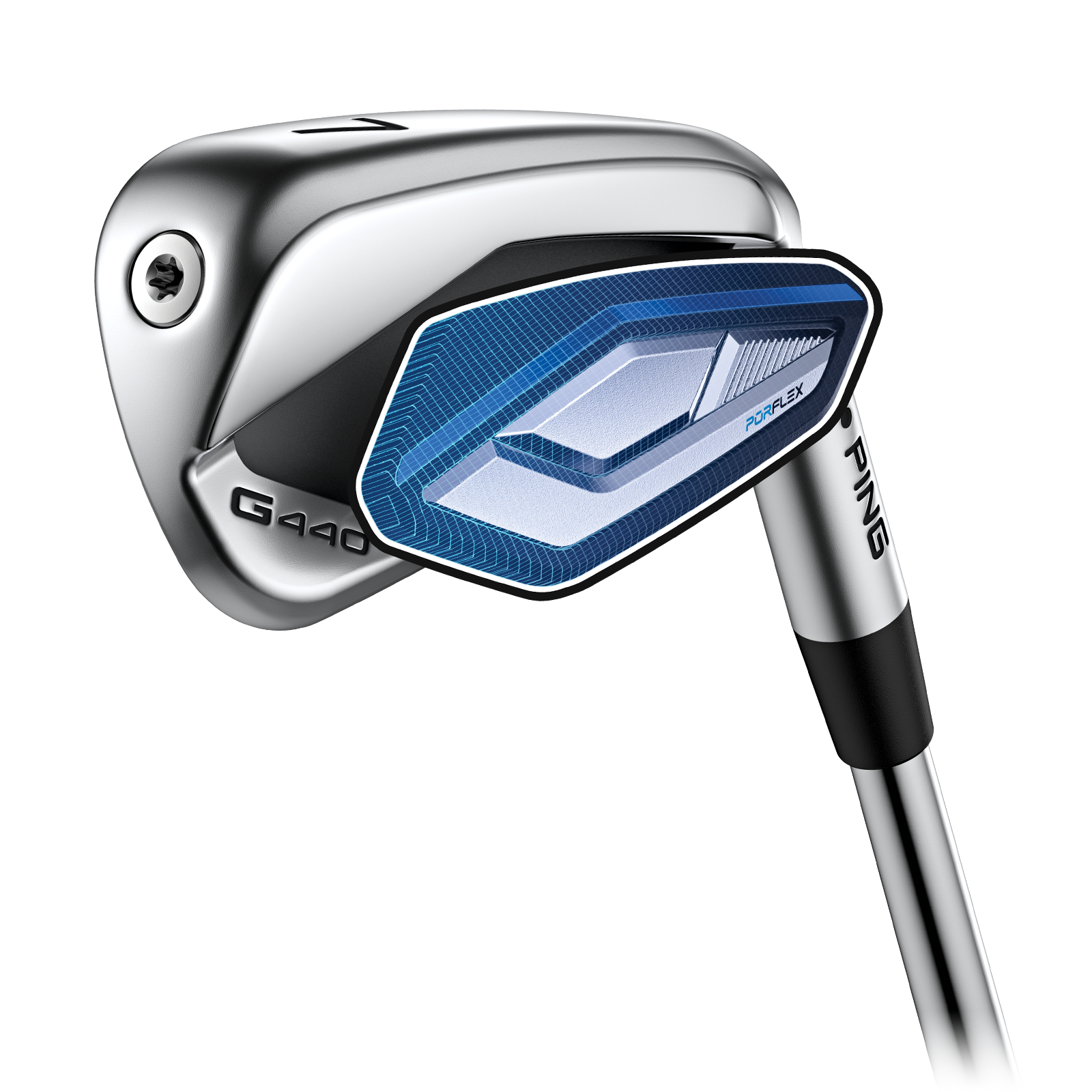 Ilustración de la insignia de cavidad PING G440 PurFlex