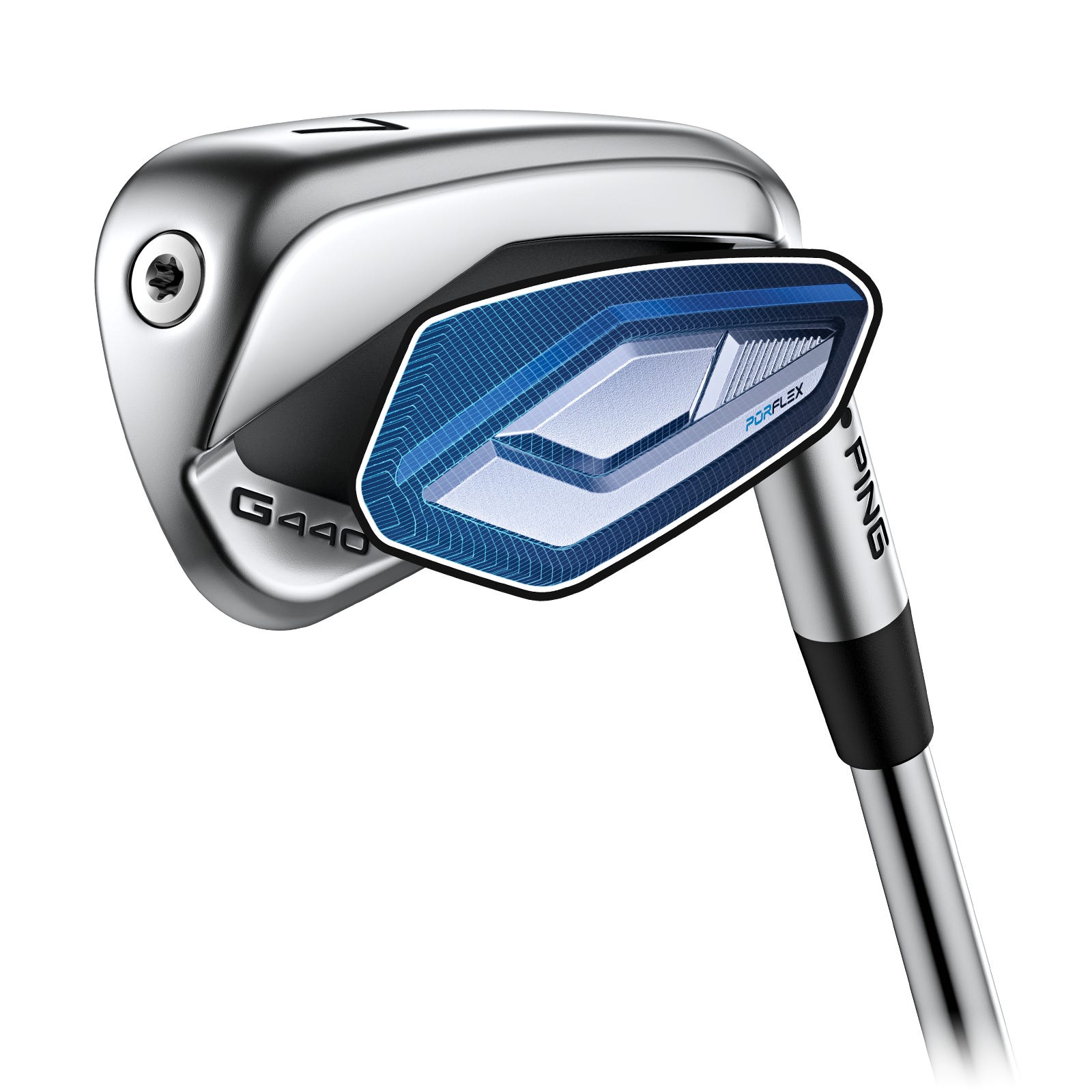 PING G440 PurFlex cavity badge illustration