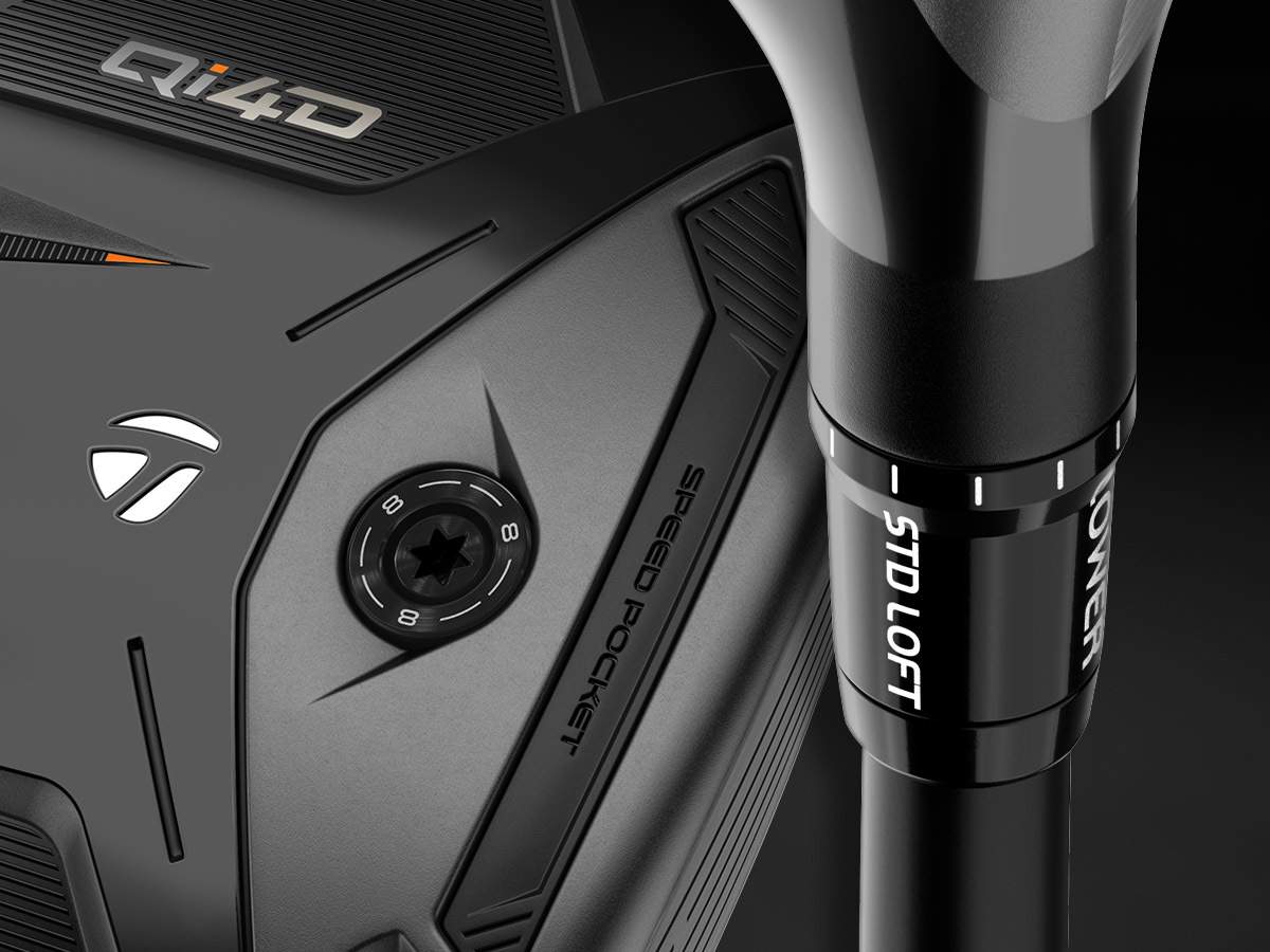 Manguito de loft ajustable y peso de trayectoria TaylorMade Qi4D