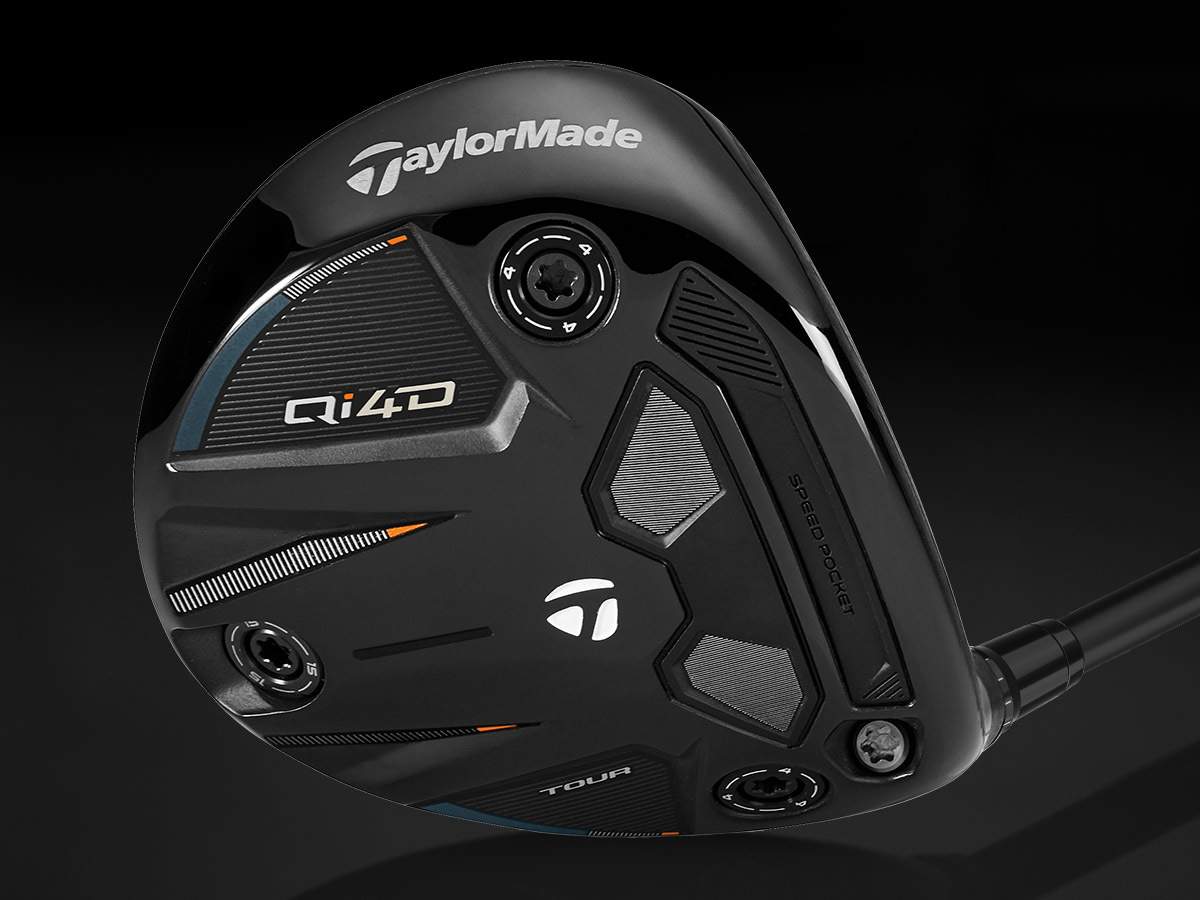 Construcción de titanio multimaterial TaylorMade Qi4D Tour