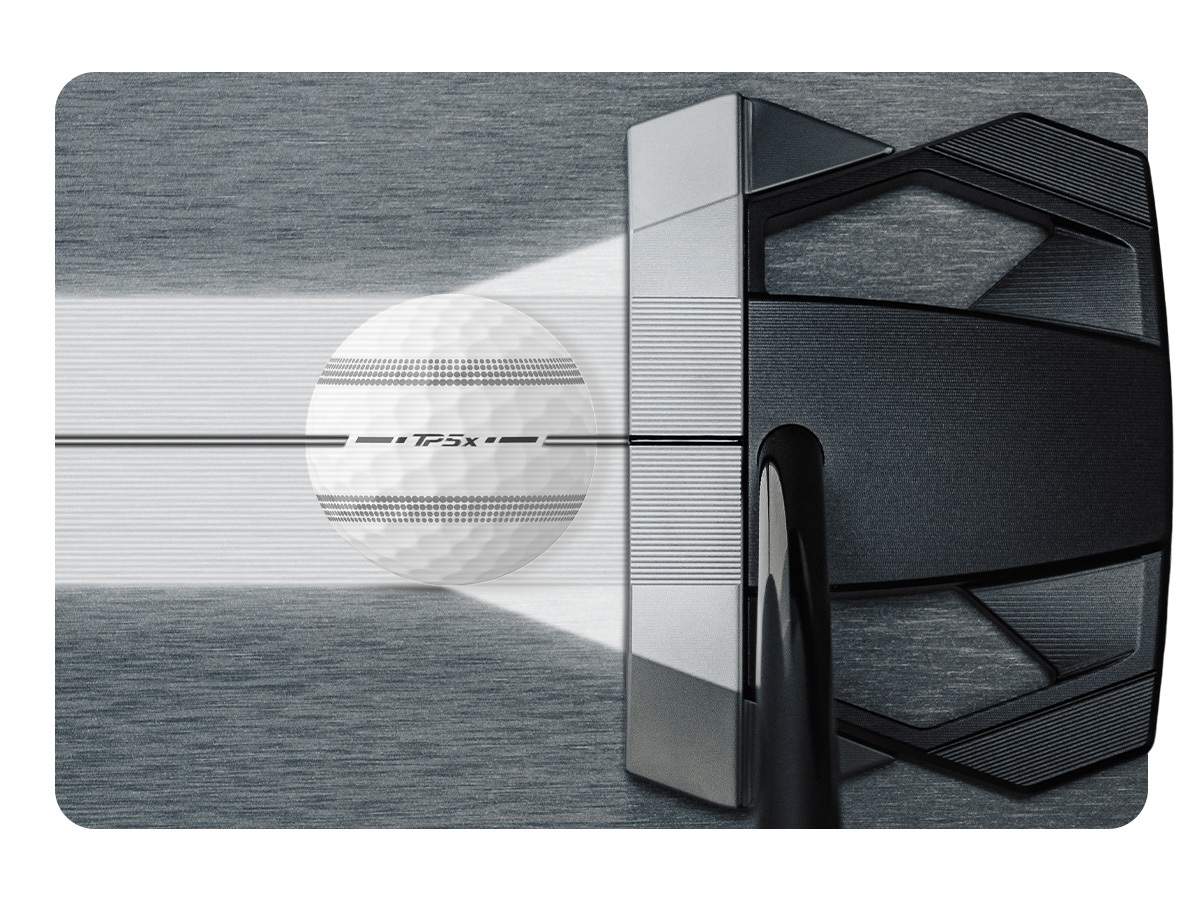 TaylorMade Spider ZT — Sistema de alineación True Path