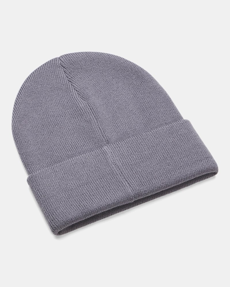 Under Armour Halftime Beanie – vista trasera, gris