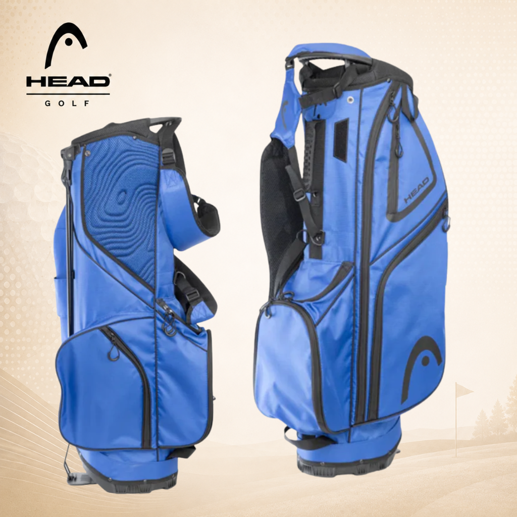 HEAD Golf Value Stand Bag azul/negro en el campo