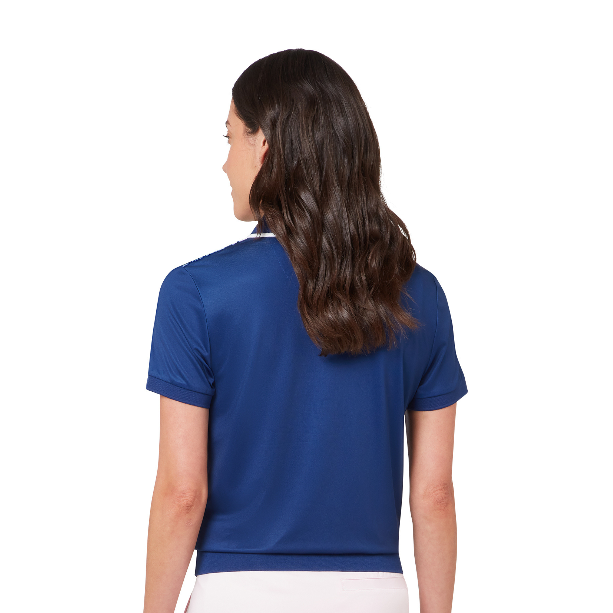 Polo Callaway Floral Blossom para mujer azul oscuro – vista detallada