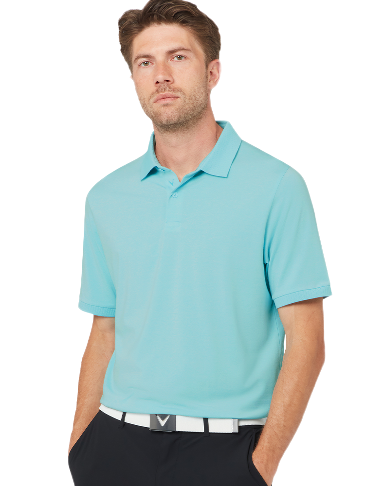 Polo Callaway In The Details – Detalle de la tecnología de estiramiento en los hombros Swing Tech