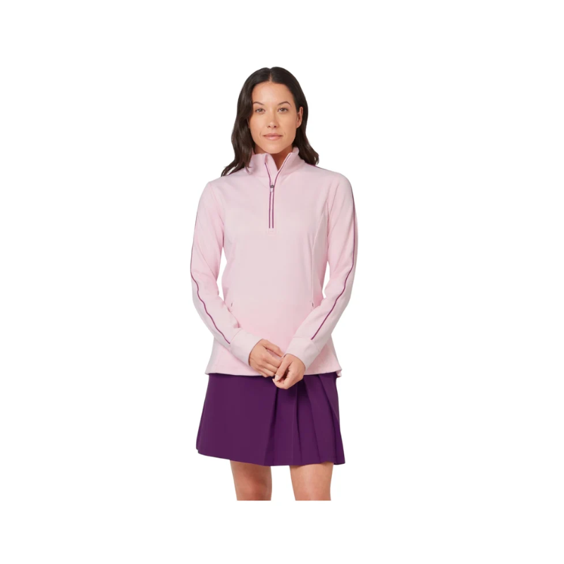 Callaway Midweight Textured Ladies Sweatshirt – stretch and movement