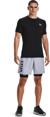 Under Armour HeatGear Fitted Short Sleeve – Vista lateral mostrando la construcción de la manga raglán