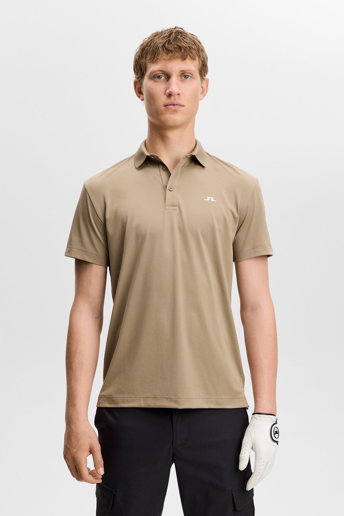 Polo J.Lindeberg Bridge Brindle – estilo de rendimiento en el campo