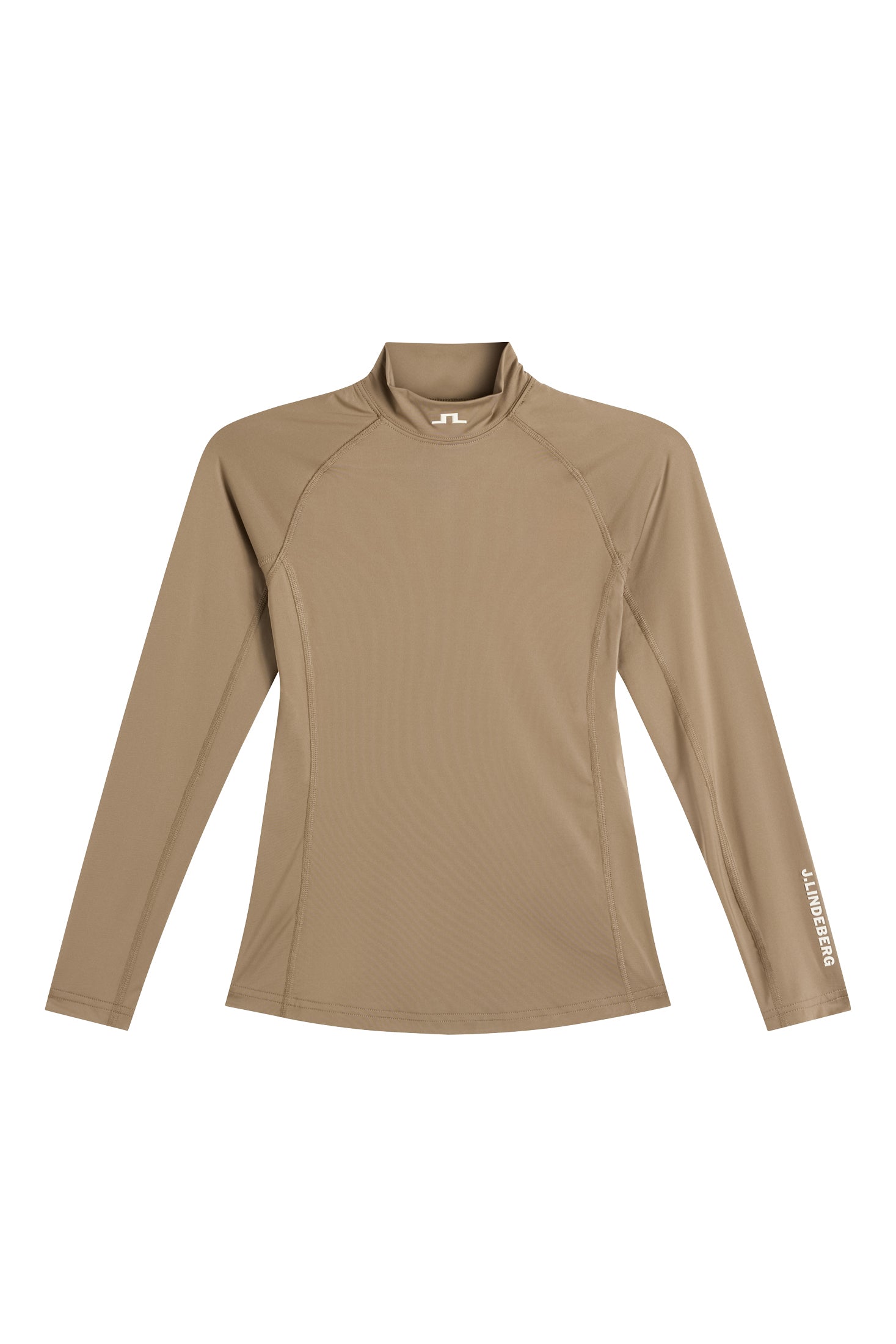 J.Lindeberg Ella Compression Top Brindle - front view