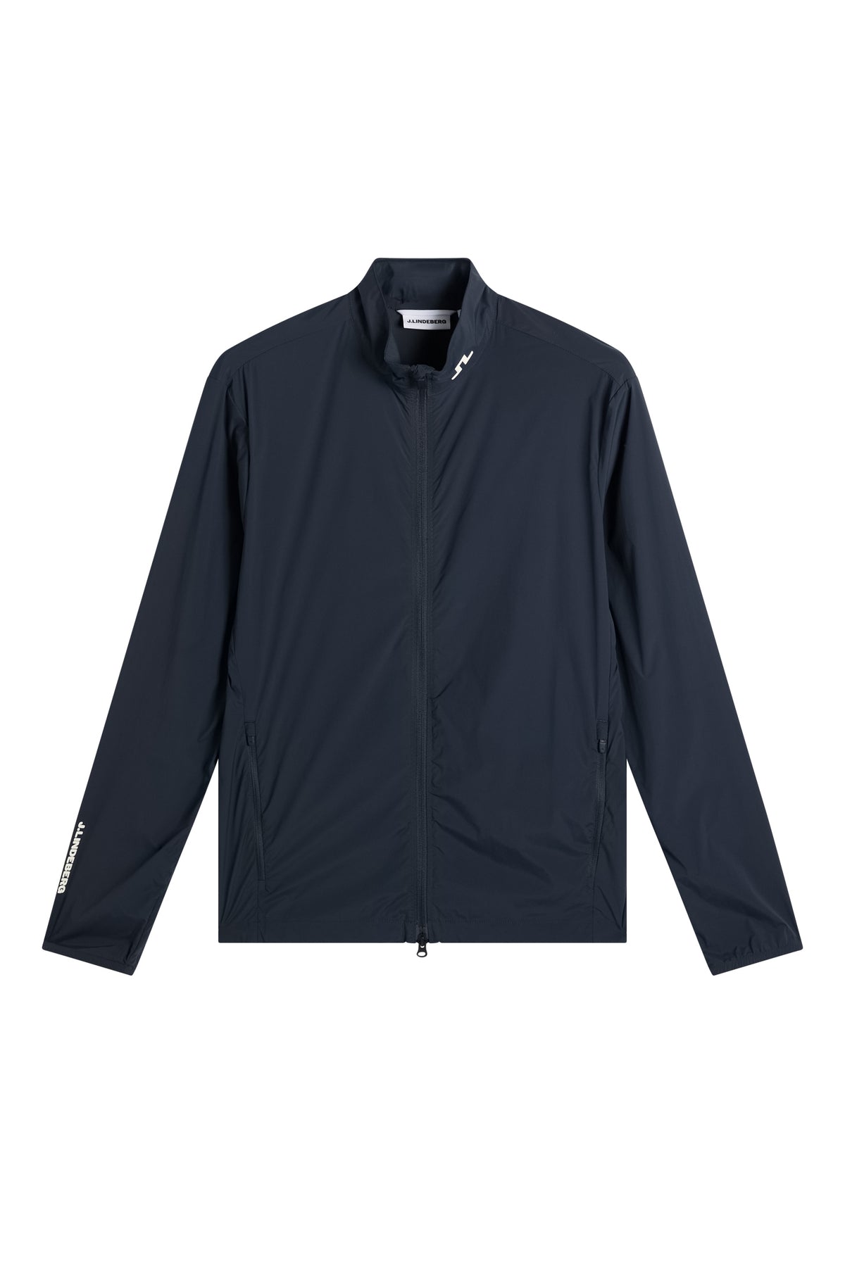 Chaqueta J.Lindeberg Tour Tech Packable JL Navy – estilo de vida de longitud completa en el campo