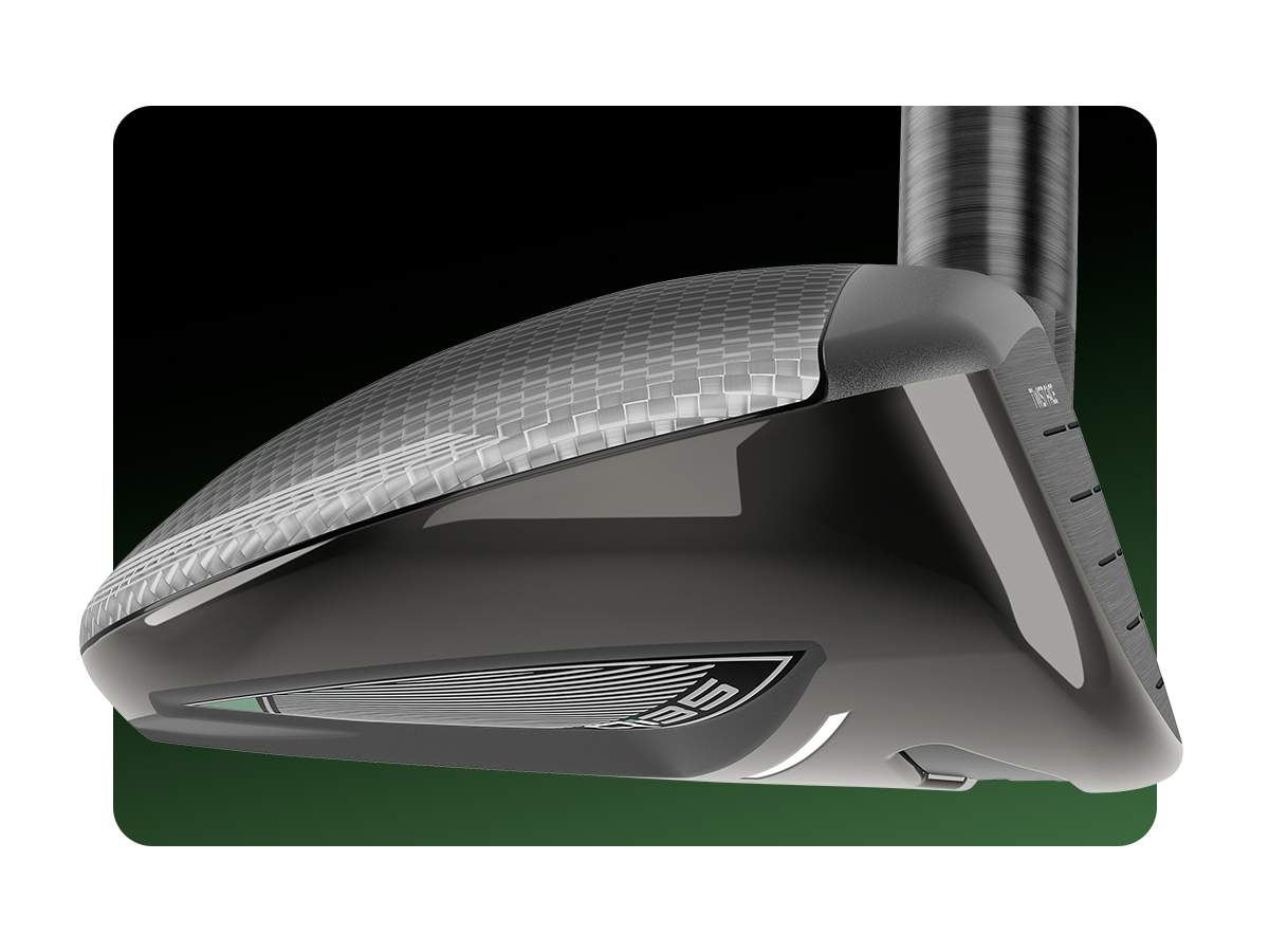 Híbrido TaylorMade Qi35 Max Lite Rescue con perfil más grande
