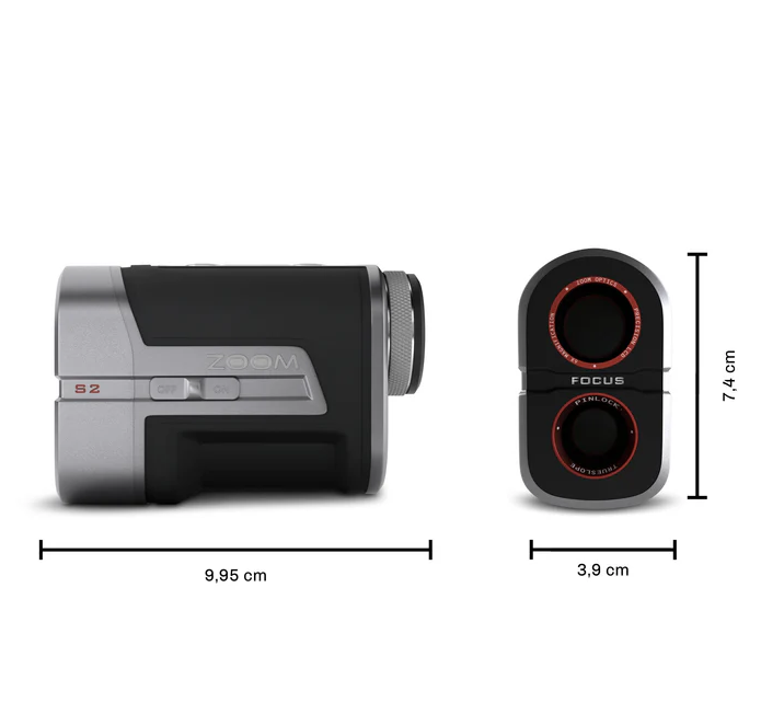 Diseño ligero y compacto del Zoom Focus S2